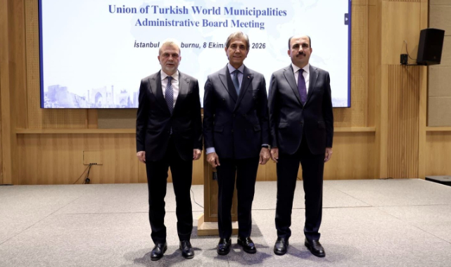 Başkan Fırat Görgel, Türk Dünyası Belediyeler Birliği Başkanı Oldu