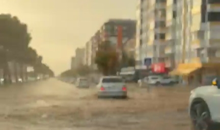 Kahramanmaraş'ta Yağmur ve Dolu Etkili Oldu