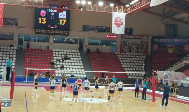 TVF 2. Lig: Kahramanmaraş Büyükşehir Belediyespor: 3 - Elazığ Belediyespor: 1