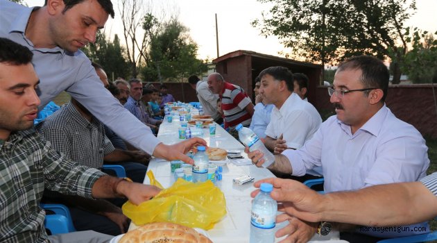 Afşin Belediyesi Ortaklı Mahallesi İftar Sofrasına Konuk Oldu…
