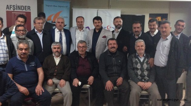 Afşinder , Madde bağımlılığı ile mücadelede ailenin önemi konulu seminer düzenledi.