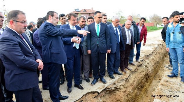 Afşin'in içme suyu sorunu tarih oluyor