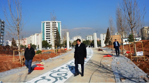 Ağcalı Rekreasyon Alanında Çalışmalar Devam Ediyor