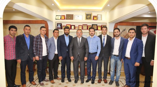Ak Parti Gençlik Kollarından Başkan Güven'e Ziyaret