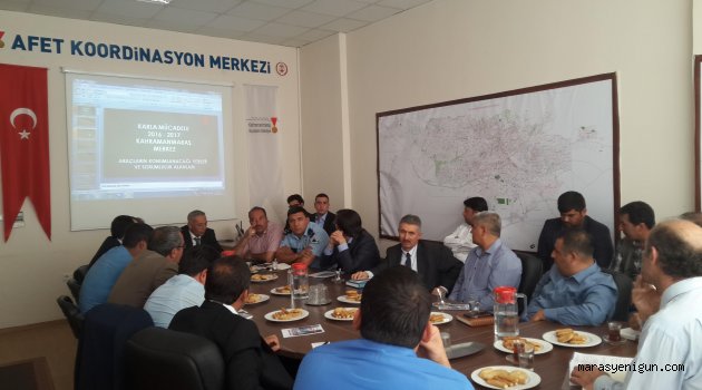 Akom Vatandaşları Kar Yağışı İçin Uyardı