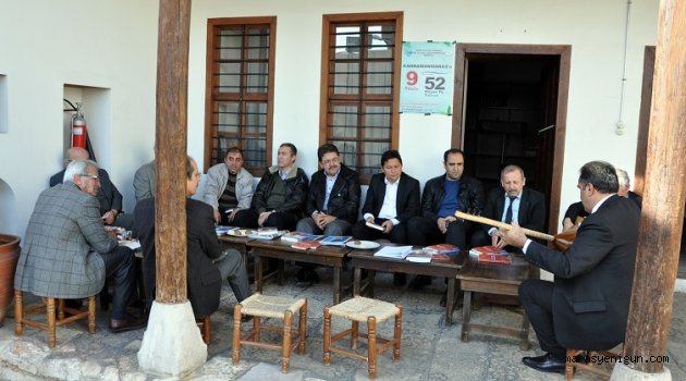 ALKIŞ DERGİSİ YAZARLARI, ŞAİRLER VE YAZARLAR KÜLTÜR EVİNDE BULUŞTU