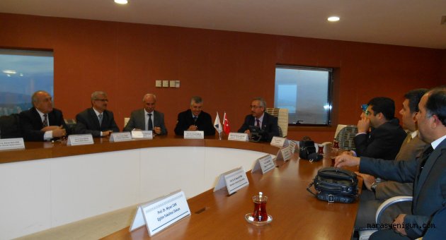 Andırınlılar Derneğinden Rektör Deveci’ye ziyaret..
