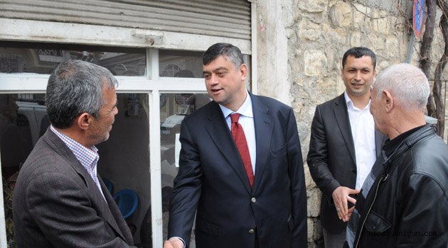Arıkan’a esnaftan ziyaret daveti