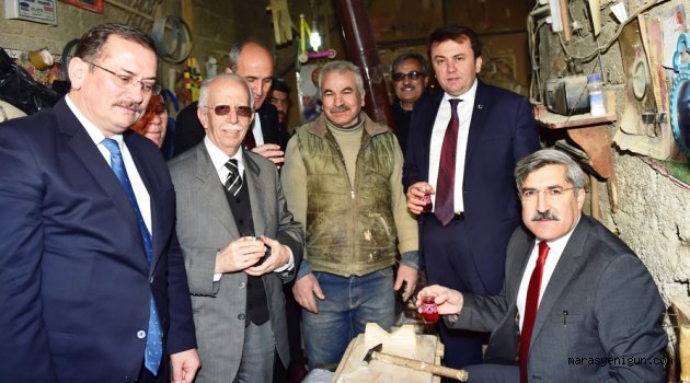 Bakan Yardımcısı Yayman Demirciler Çarşısı’nda