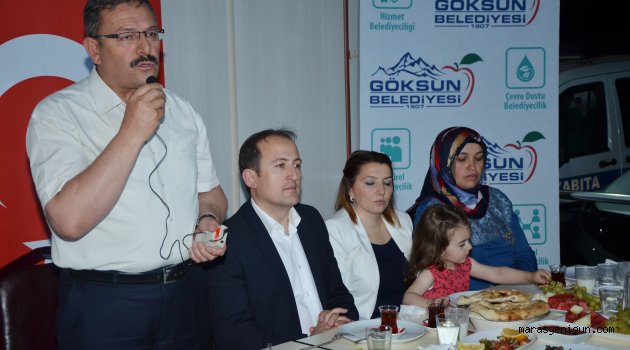 Başkan Aydın, Kaymakam Pehlivan Onuruna Yemek Verdi