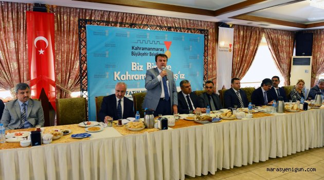 Başkan Erkoç, Dulkadiroğlu Muhtarlarını Dinledi