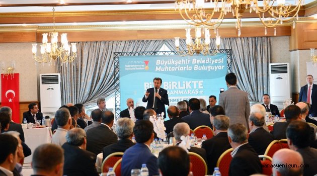 Başkan erkoç onikişubat muhtarlarını dinledi