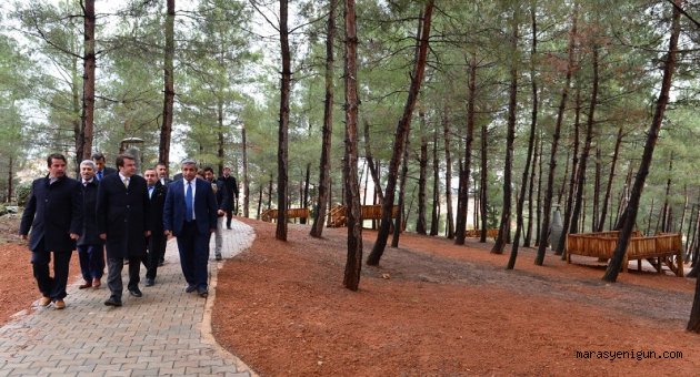 BAŞKAN ERKOÇ’TAN TÜKOĞLU MESİRE ALANINDA İNCELEME