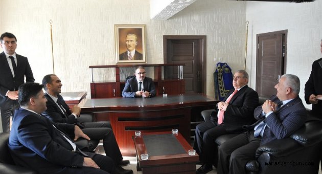 BAŞKAN MAHÇİÇEK’TEN AFŞİN BELEDİYESİNE ZİYARET…