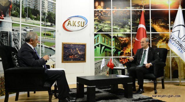 Başkan Okay, 1 Yıllık Hizmeti Aksu Tv’de Değerlendirdi