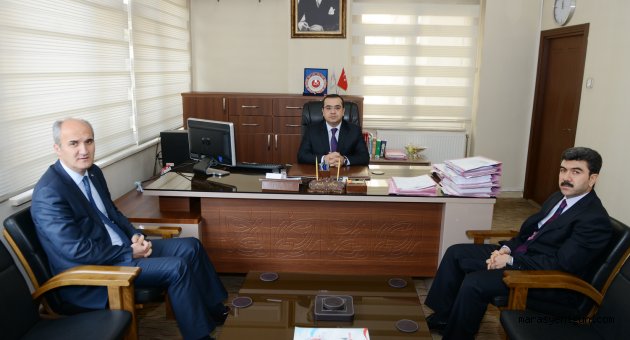 Başkan Okay’dan Ateş’e Ziyaret