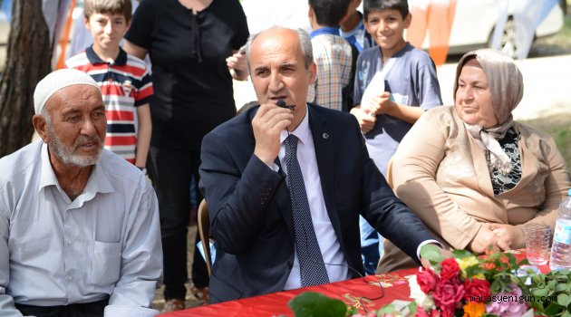Başkan Okay, Elmalar mahallesini ziyaret etti