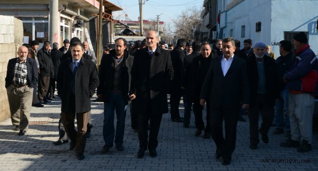 BAŞKAN OKAY, HİZMETİ YERİNDE İNCELEDİ
