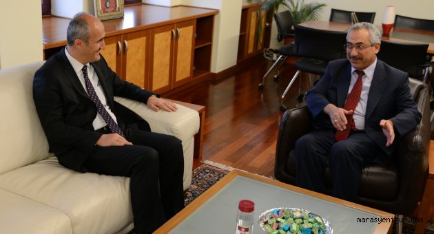 Başkan Okay'dan Rektör Deveci'ye Hayırlı Olsun Ziyareti..