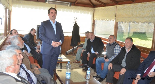 BAŞKAN ‘OSMAN OKUMUŞ’, MUHTARLARLA BİR ARAYA GELDİ