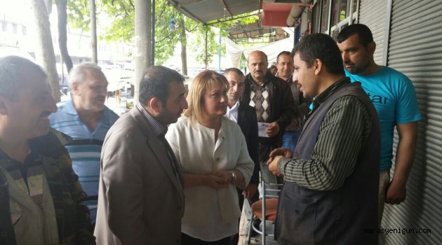 Bayazıt köy garajını gezdi