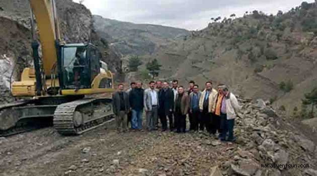 Baydemirli grup yolu çalışmaları devam ediyor