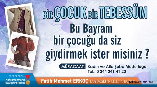 Bir Çocuk Bir Tebessüm Kampanyası