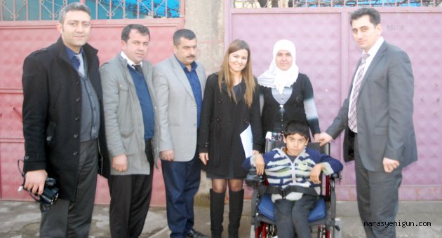 Büyükşehir Belediyesi, Engelli Öğrenciyi Sevindirdi