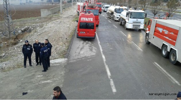 Büyükşehir Belediyesi, Tekstil Fabrikası Yangını İçin Seferber Oldu