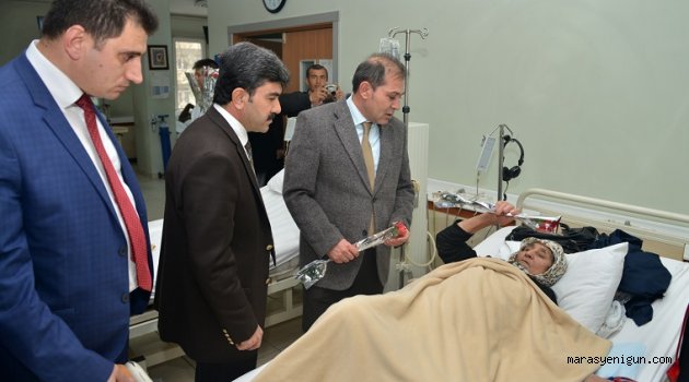 Büyükşehir belediyesinden diyaliz hastalarına ziyaret