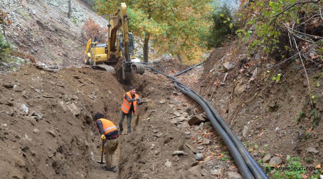 Büyükşehir’den 100 Km İçme Suyu Şebekesi