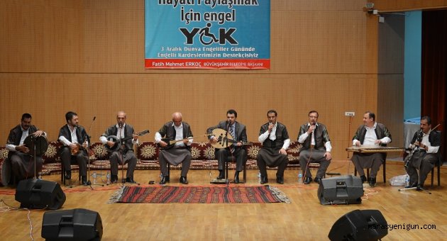BÜYÜKŞEHİR’DEN ENGELLİLERE SIRA GECESİ