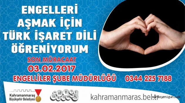 Büyükşehir’den İşaret Dili Kursu