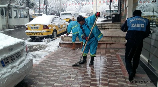 Büyükşehir Kar Çalışmasına Aralıksız Devam Ediyor