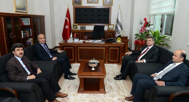 CUMHURİYET BAŞSAVCISI MUSTAFA YABANOĞLU BAŞKAN OKAY'I MAKAMINDA ZİYARET ETTİ