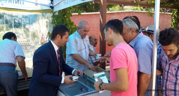 DONDURMA ŞEHRİNDE DONDURMAYLA KARŞILANDILAR