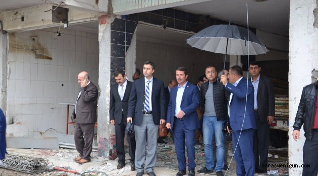 Dsi Bölge Müdürü Türkoğlu'nda Yapılan Çalışmaları Yerinde İnceledi