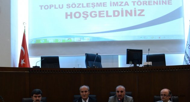 DULKADİROĞLU BELEDİYE İŞÇİLERİNE BAYRAM HEDİYESİ