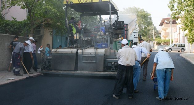DULKADİROĞLU BELEDİYESİ ASFALTTA TAM GAZ