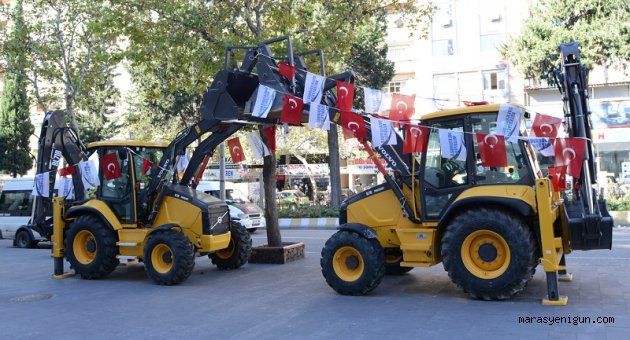 DULKADİROĞLU BELEDİYESİNDEN 1.000.000 TL lik İŞ MAKİNASI YATIRIMI
