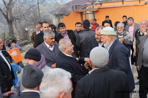 EFSANE BAŞKANA KÖY SEVGİSİ...