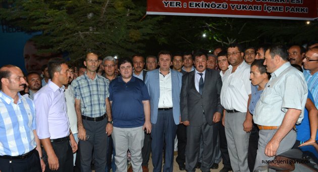 EKİNÖZÜ’NDE İFTAR YEMEĞİ COŞKULU GEÇTİ