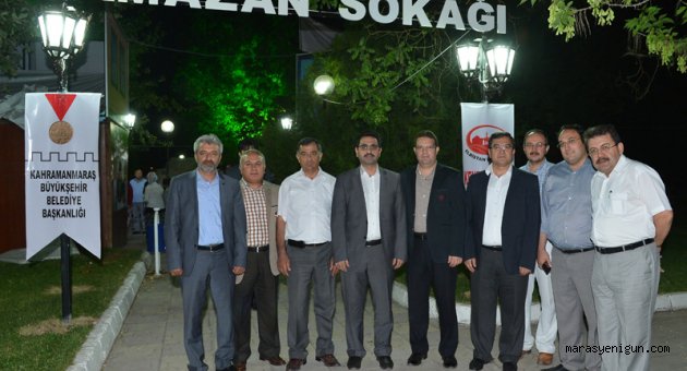ELBİSTAN HUZUREVİ SAKİNLERİ İFTARDA BULUŞTU