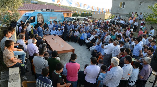 Elmalar'da Başkan Okay'a Sevgi Seli