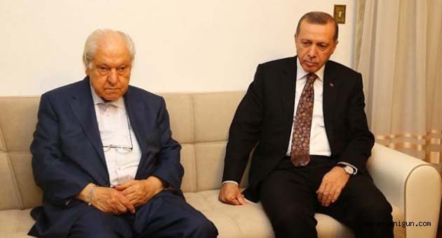 Erdoğan, Nuri Pakdil'i ziyaret etti