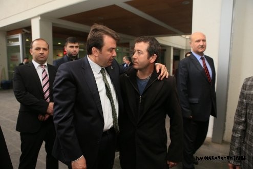FATİH ERKOÇ BELEDİYEDE ISINMA TURU ATTI..