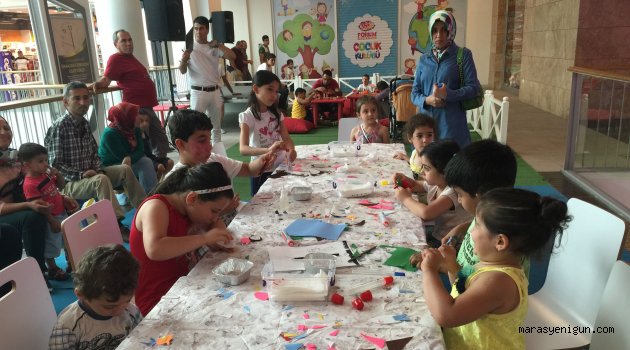 Forum Gaziantep’te çocuklarla keyifli bir gün yaşandı