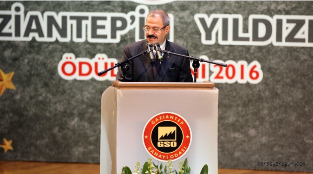 Gaziantep’in Yıldızları Ödüllendirildi