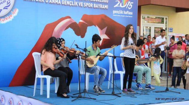Gençlik Haftası Çoşku İle Kutlandı