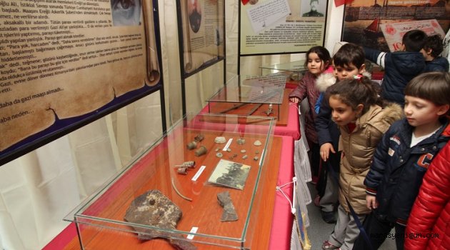 Gezici Çanakkale müzesi sergisi